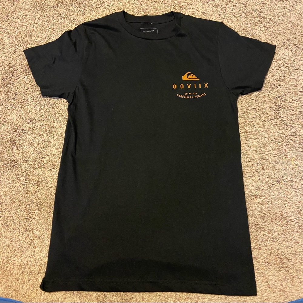 2/27 Quiksilver Short sleeve graphic T-shirt black